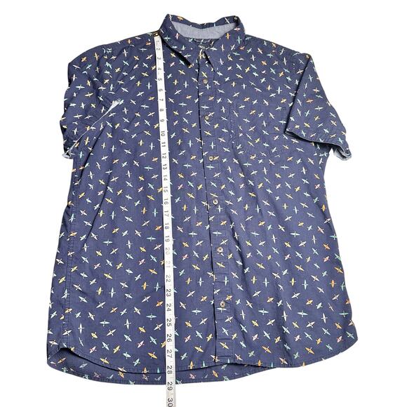 Toad & Co | Men | Fletch Organic Cotton Kayak Ripstop SS Button Up Shirt | Large - Picture 6 of 12